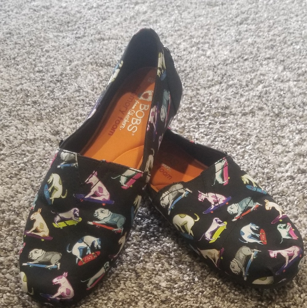 Bobs -memory foam slip on shoes
